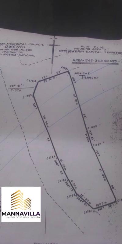 Prime 3-Plots Of Land For Sale In Owerri, World Bank, Housing Area A